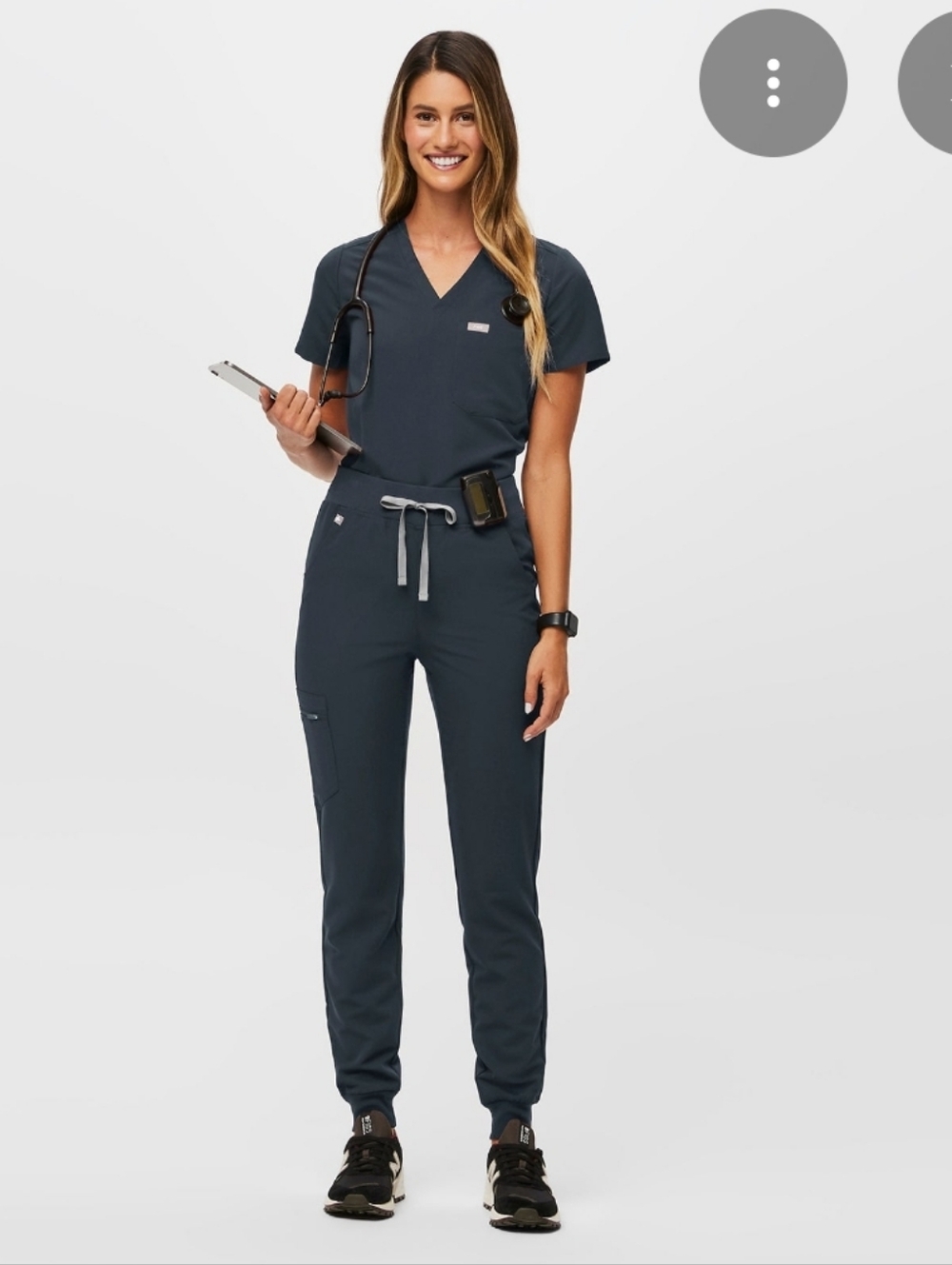 Quiet Navy Set Xxs Catarina Top And Xs/p Zamora Joggers